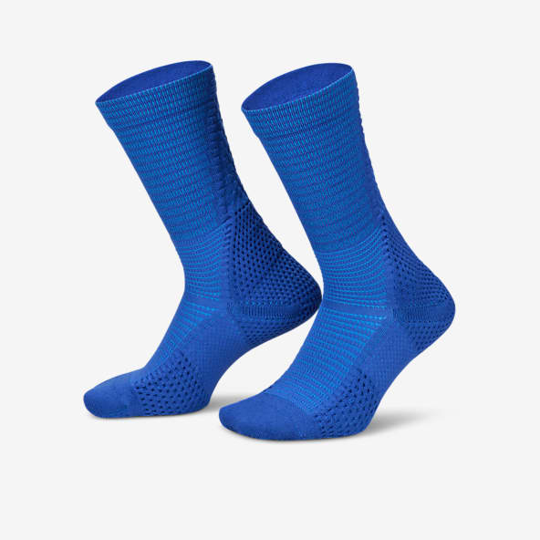 Blue Socks. Nike